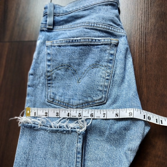 Levi's 501 Skinny Raw Hem Jeans | Size women 25 - Picture 7 of 12